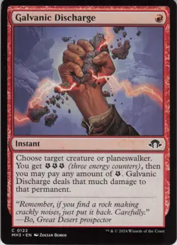 Galvanic Discharge C Modern Horizons 3 122 NM Normal MTG - Image 1
