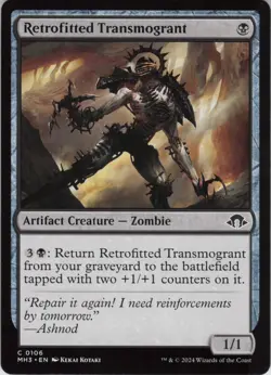 Retrofitted Transmogrant C Modern Horizons 3 106 NM Normal MTG - Image 1