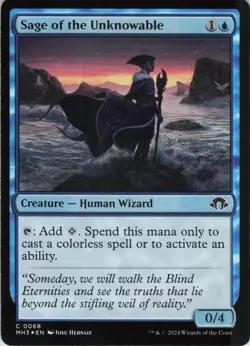 Sage of the Unknowable C Modern Horizons 3 68 NM Foil MTG - Image 1