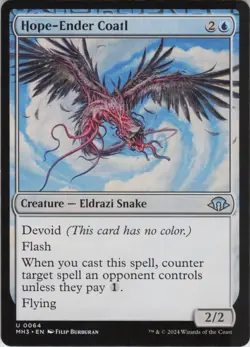 Hope-Ender Coatl U Modern Horizons 3 64 NM Normal MTG - Image 1