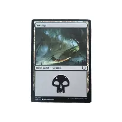 MTG Magic The Gathering Swamp Land Card Duel Decks: Sorin vs. Tibalt 075/080 - Image 1