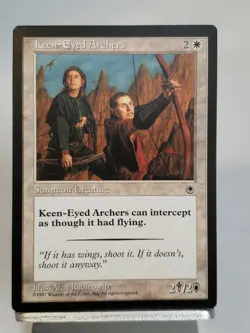 MTG Keen-Eyed Archers Portal Regular Common Magic - Image 1