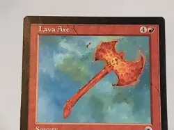 MTG Lava Axe Portal Regular Common Magic - Image 2