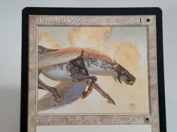 MTG Armored Pegasus (1) Portal Regular Common Magic - Image 2