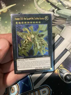 Yugioh Number C107 Neo Galaxy Eyes Tachyon Dragon PRIO Ultimate 1st Edition NM - Image 1