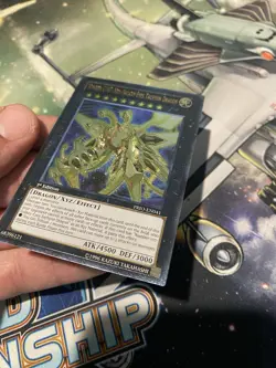 Yugioh Number C107 Neo Galaxy Eyes Tachyon Dragon PRIO Ultimate 1st Edition NM - Image 2