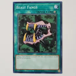 Beast Fangs - LOB-EN041 - NM - Common - Unlimited - Yugioh - 25th - Image 1
