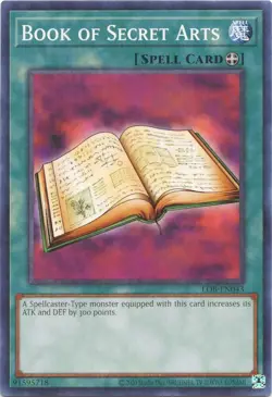 Book of Secret Arts - LOB-EN043 - NM - Common - Unlimited - Yugioh - 25th - Image 1