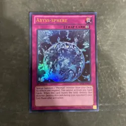 YuGiOh Abyss-Sphere ABYR-EN072 1st Edition Ultra Rare NM - Image 1