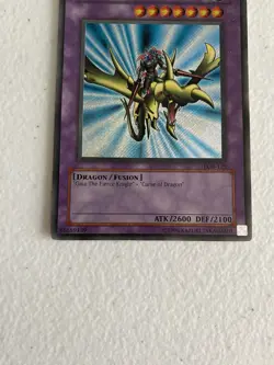 YUGIOH Gaia the Dragon Champion LOB-125 Secret Rare HP / DMG - Image 4