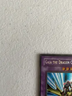 YUGIOH Gaia the Dragon Champion LOB-125 Secret Rare HP / DMG - Image 5