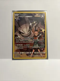 Steelix 247/236 Secret Rare Pokemon Card - Sun & Moon Cosmic Eclipse - Image 1