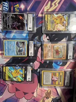Pokemon Graded Card Collection Lot CGC Slabs - Image 1