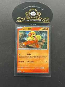 Pokemon TCG Growlithe 024 Sv: Scarlet & Violet Promo Cards Holo - Image 1