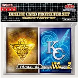 Yu-Gi-Oh OCG Duelist Card Protector Set Millennium Puzzle & KC Card Sleeves - Image 1