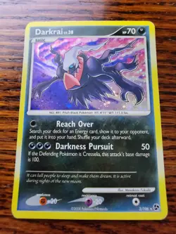 LP Darkrai 3/106 Great Encounters Holo Pokemon Card - Image 1