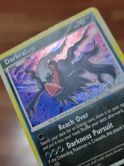 LP Darkrai 3/106 Great Encounters Holo Pokemon Card - Image 2