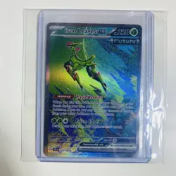 Pokemon Card Iron Leaves Ex 203/162 Temporal Forces SIR NM - Image 3