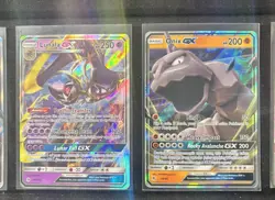 Pokemon Sun And Moon Gx Lot 5 Cards - Kommo, pinser, Onix, Lunala, Super Mint - Image 3
