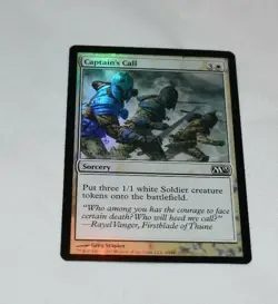 MTG card: Captain's Call from Magic 2013 set - Image 1