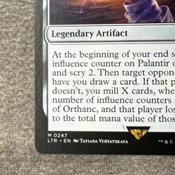 Palantir of Orthanc - LOTR: Tales of Middle-earth (LTR) #247 NM MTG - Image 4
