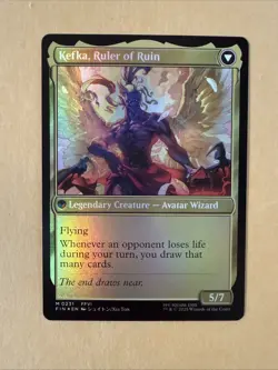 Kefka, Court Mage #231 FIN M Mythic - MTG Final Fantasy FOIL - Image 2