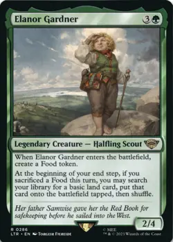 MTG Elanor Gardner Normal NM Universes Beyond: The Lord of the Rings: Tales of M - Image 1