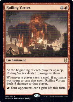 MTG Roiling Vortex (156) | LP | Zendikar Rising {ZNR} - Image 1