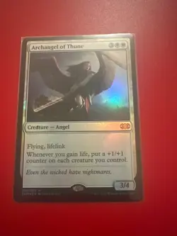Archangel of Thune Double Masters Foil - Image 1