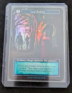 Sorcery Contested Realm - Led Astray FOIL - Arthurian Legends - Pack Fresh!!! - Image 4