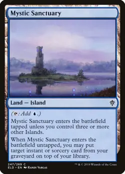 Mystic Sanctuary: MtG Magic the Gathering Throne of Eldraine Common - Image 1