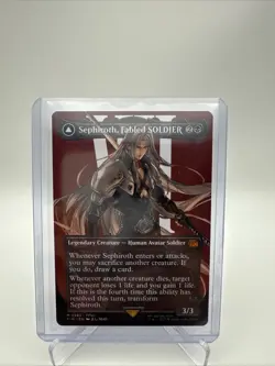 Sephiroth, Fabled Soldier (Borderless) (0382) Final Fantasy Regular - Image 1