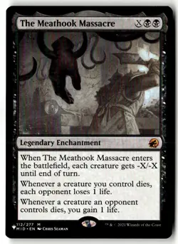 MTG - The Meathook Massacre 112 NM Innistrad: Midnight Hunt - Image 1