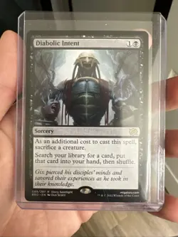 Diabolic Intent [The Brothers' War #89] M/NM MTG Magic - Image 1