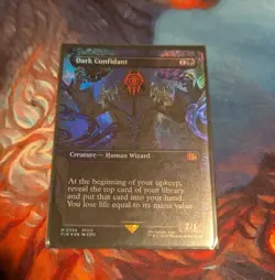 MTG Dark Confidant (Borderless) (Foil) - FINAL FANTASY - #0334 Magic FFXIV - Image 1