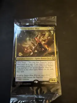 Prerelease FOIL SUPERIOR SPIDER-MAN mtg SEALED Spider-Man Rare PROMO - Image 1