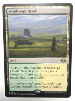 Windswept Heath 235 Modern Horizons 3 MTG Magic the Gathering NEAR MINT NM - Image 1