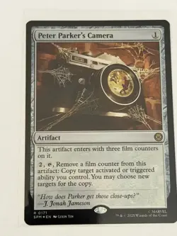 Peter Parker's Camera Marvel's Spider-Man Foil 171 - Image 1