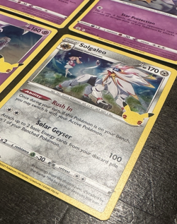 Pokemon Celebrations Rare Holo Cosmog, Cosmoem, Lunala, Solgaleo - NM - Image 2