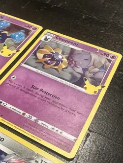 Pokemon Celebrations Rare Holo Cosmog, Cosmoem, Lunala, Solgaleo - NM - Image 5