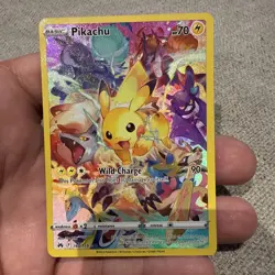 Pokemon TCG Pikachu 160/159 Secret Rare Crown Zenith NM - Image 1