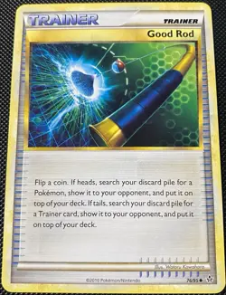 Good Rod 76/95 Unleashed Regular - Pokemon Card - Image 1