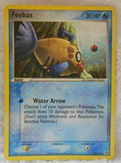 Pokemon TCG Feebas * 50/106 * Emerald * Common * 2005 - Image 1