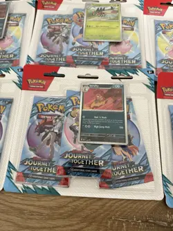 Pokemon TCG Scarlet & Violet Journey Together 3 Pack Blister - Lot of 30 - Image 4