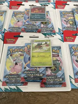 Pokemon TCG Scarlet & Violet Journey Together 3 Pack Blister - Lot of 30 - Image 5