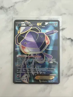 Pokemon Genesect EX TCG Fates Collide Holo Ultra Rare Full Art 120/124 - Image 1