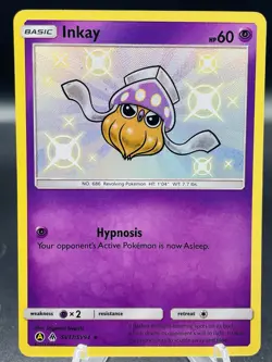 Pokemon Inkay SV17 Hidden Fates Shiny Vault Ultra Rare Holo LP - Image 1
