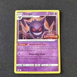 Gengar Prerelease SWSH241 Sword & Shield Lost Origin Promo Pokemon TCG - NM - Image 1