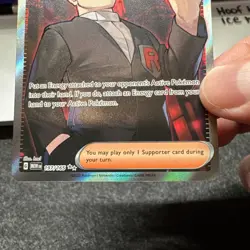 Giovanni's Charisma SR 197/165 Ultra Rare Pokemon Scarlet & Violet 151 NM - Image 3