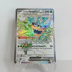 Teal Mask Ogerpon ex 166 Black Star Promo - Pokemon Scarlet & Violet NM - Image 1